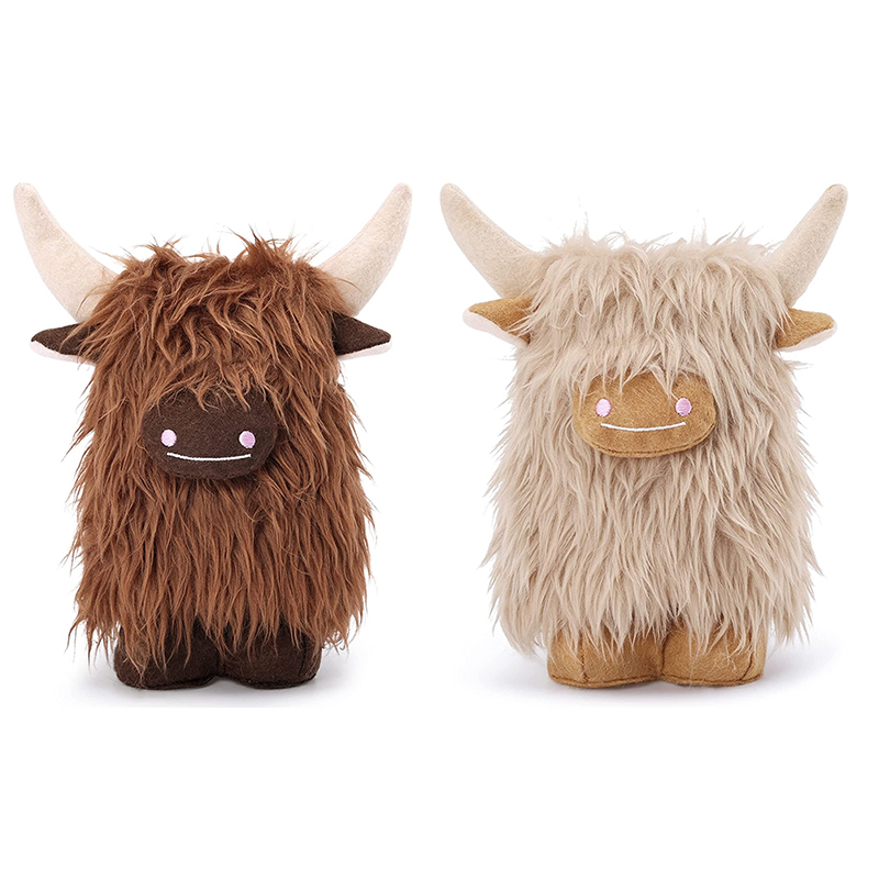 Highland Home Textiles - Highland Cow Gnomes Dekoracje urodzinowe Prezenty