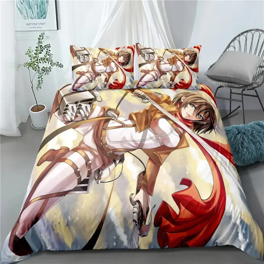 Home Textiles Classic Fashion - Moda Anime Atak Tytanów Tekstylia Domowe