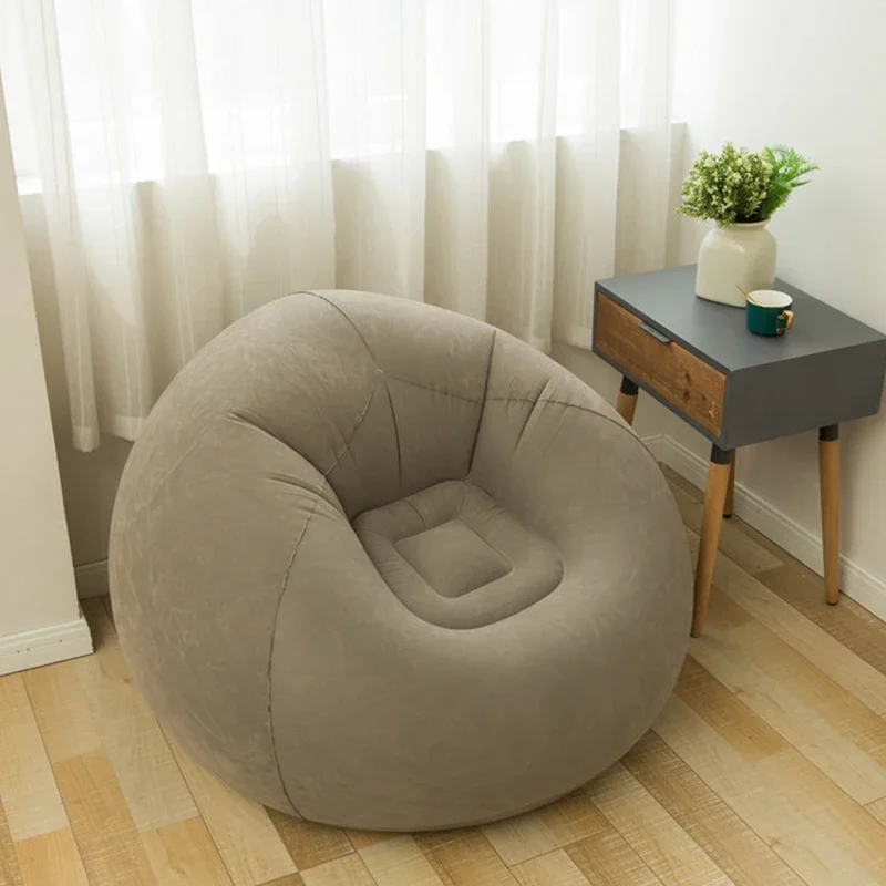 Floor Cushion Pouf - Duża leniwa nadmuchiwana sofa krzesła leżak