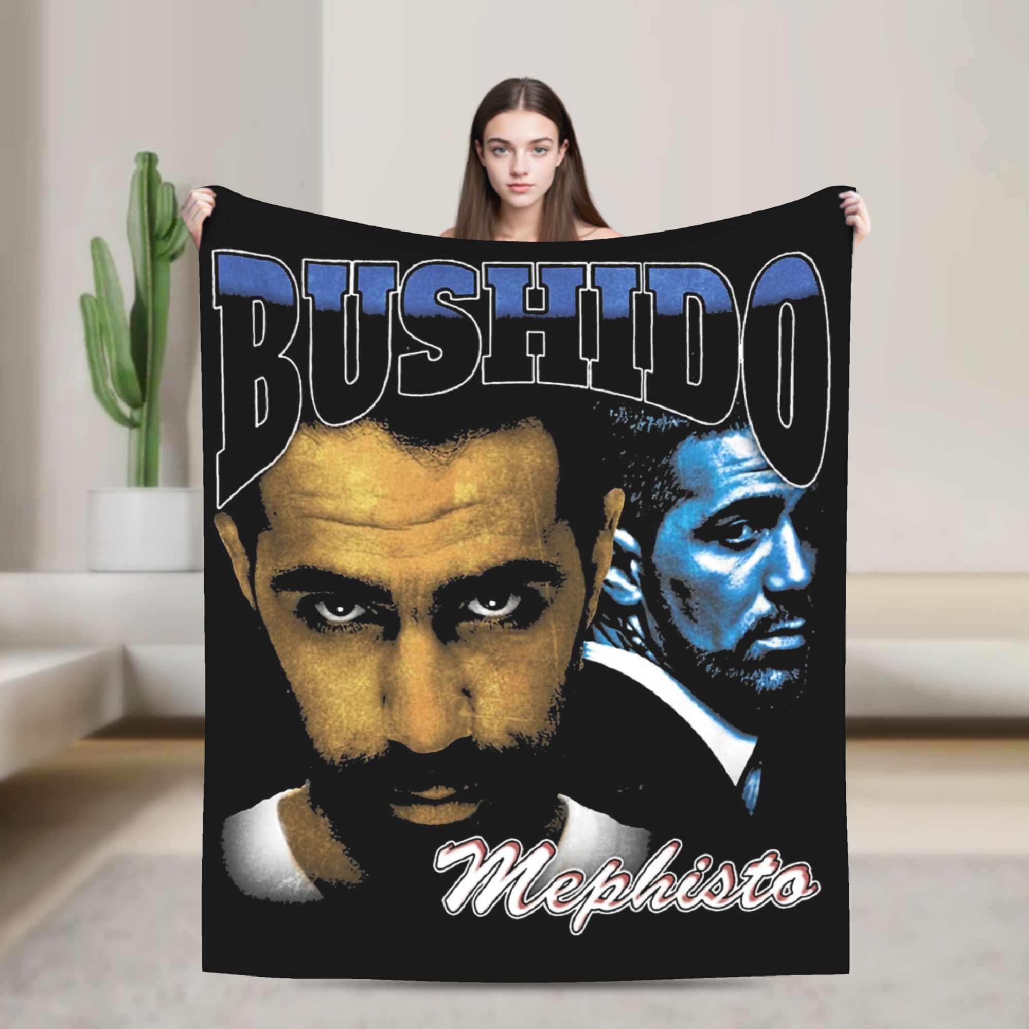 Home Textiles Germany - Koc Bushido Bootleg Rapper Niemcy, polar