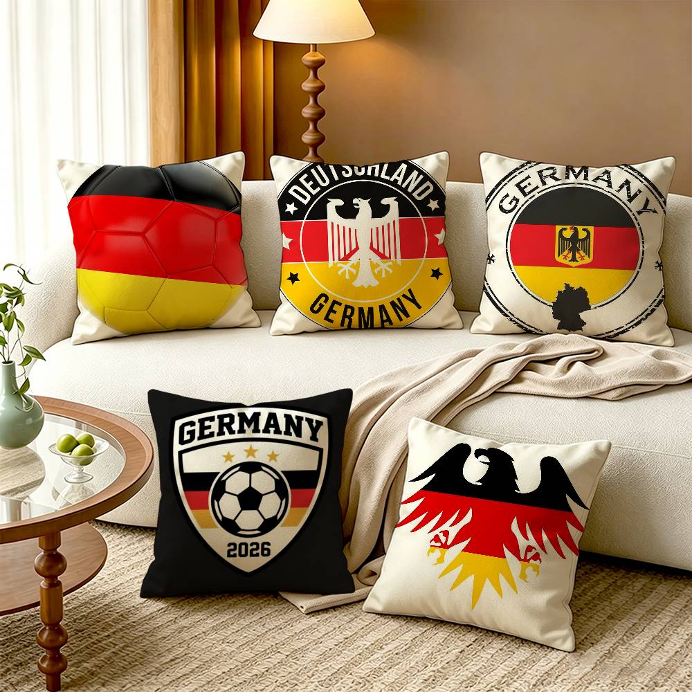 Home Textiles Germany - Poszewki na poduszki kwadratowe z bawełny