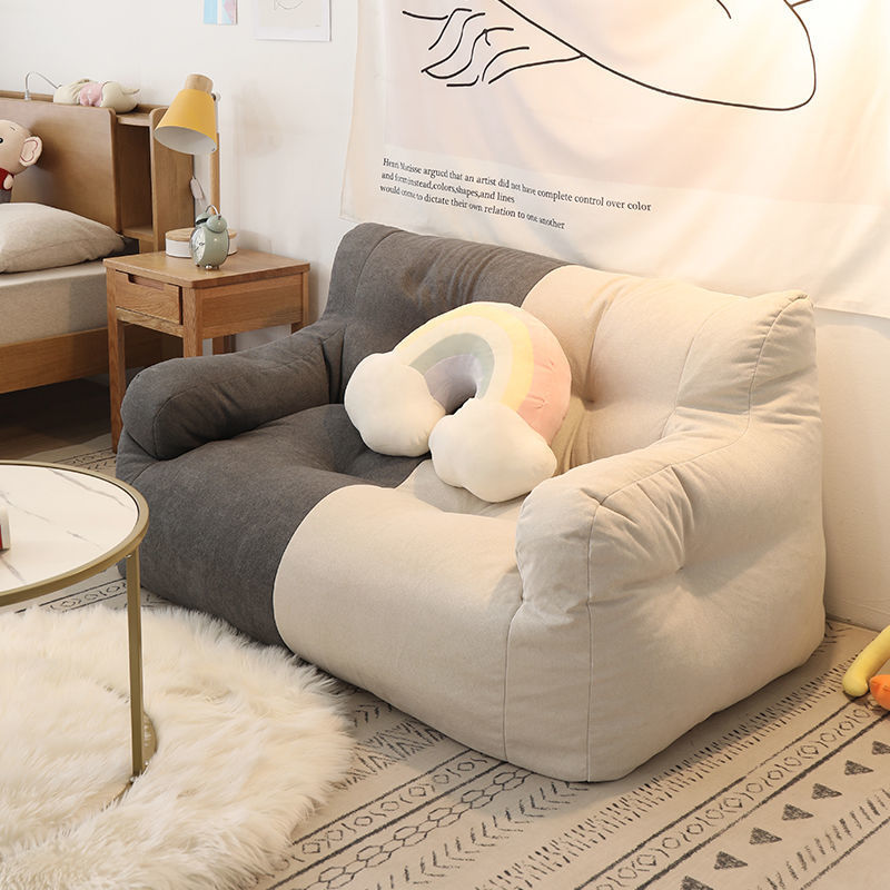 Floor Cushion Pouf - Dwuosobowe pufy do siedzenia, relaksujące miękkie