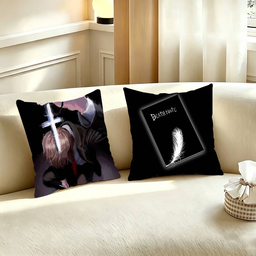 Home Textiles Notes - Poszewka na poduszkę D-DEATH NOTE do