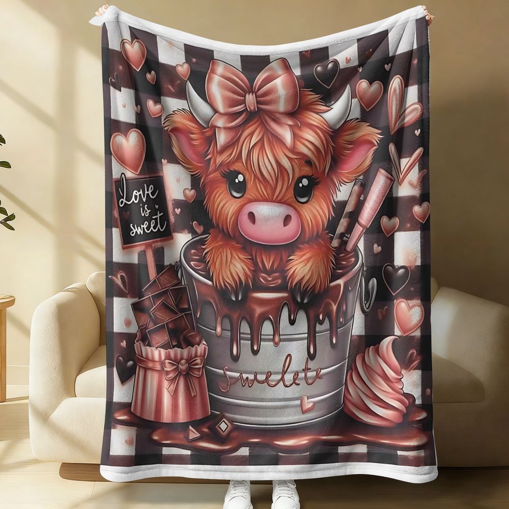 Urocza kocowa narzuta z flanel – Highland Home Textiles recenzja i cena