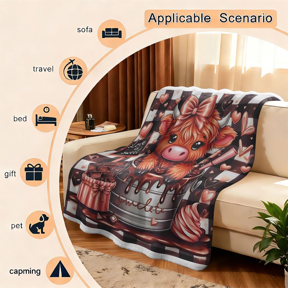 Urocza kocowa narzuta z flanel – Highland Home Textiles recenzja i cena