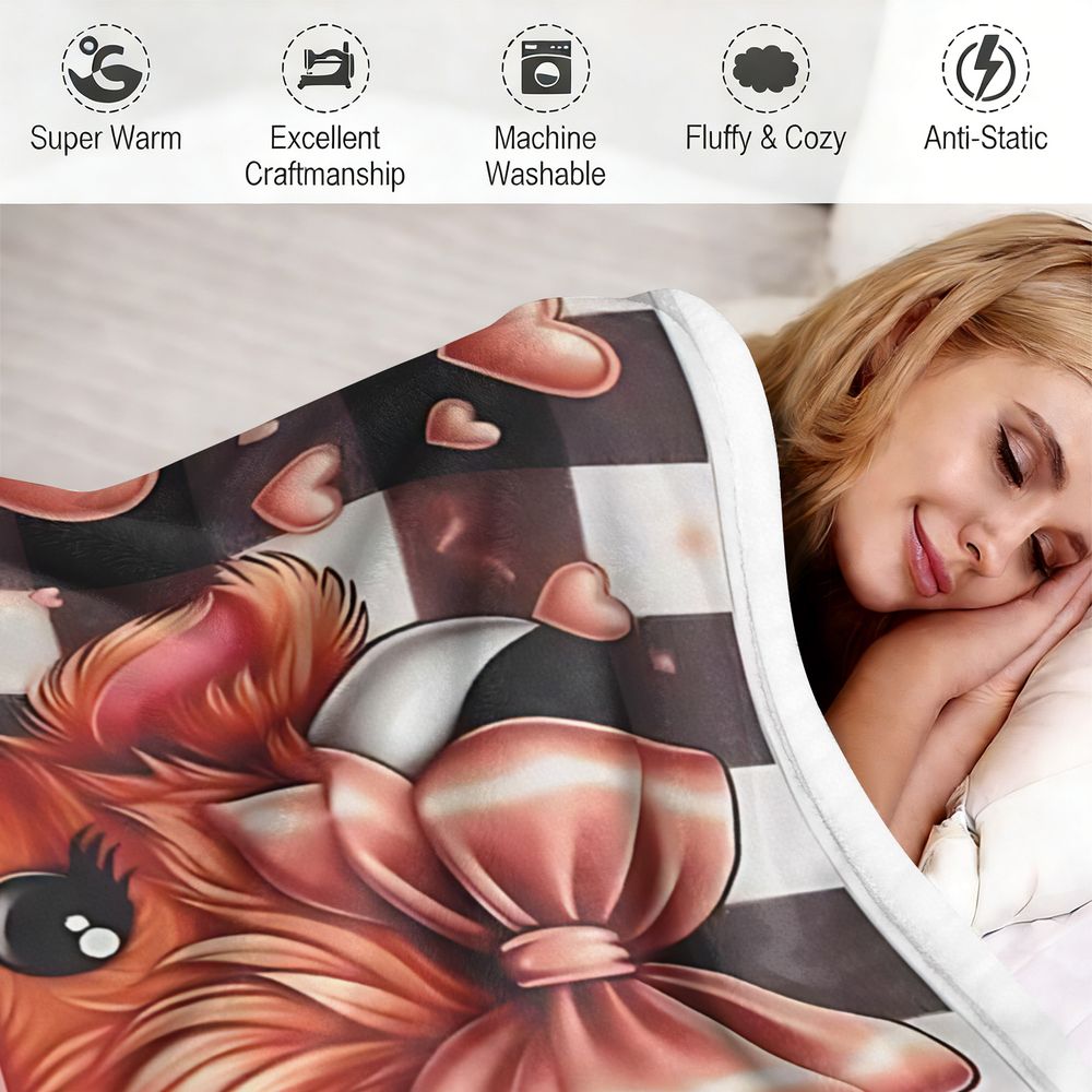 Urocza kocowa narzuta z flanel – Highland Home Textiles recenzja i cena