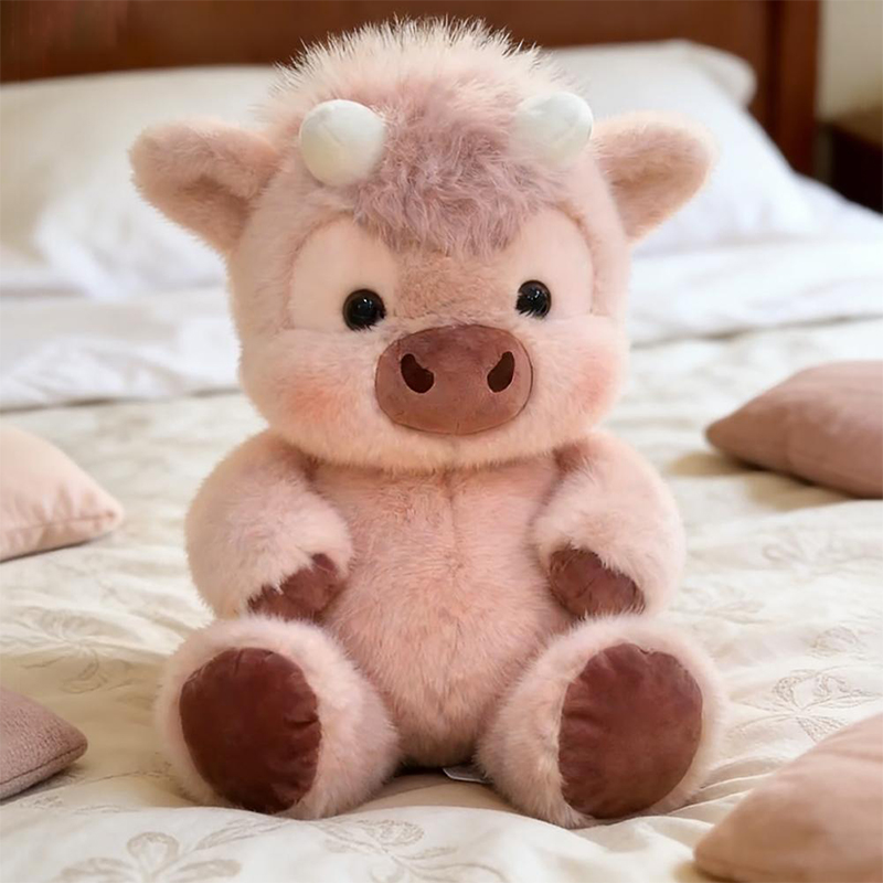 Kreskówkowa Różowa Khaki Figur – Highland Home Textiles recenzja i cena