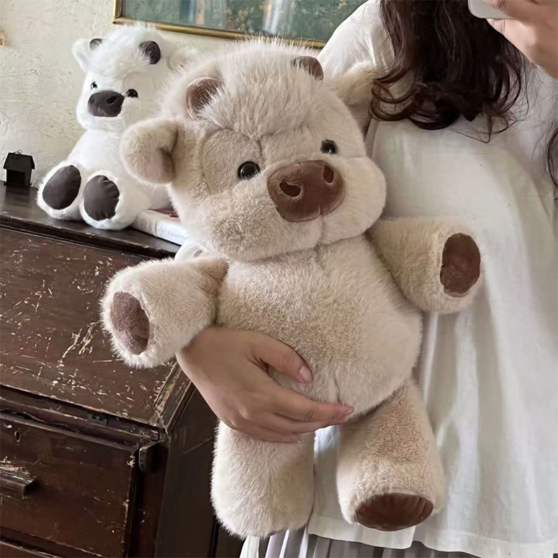 Kreskówkowa Różowa Khaki Figur – Highland Home Textiles recenzja i cena