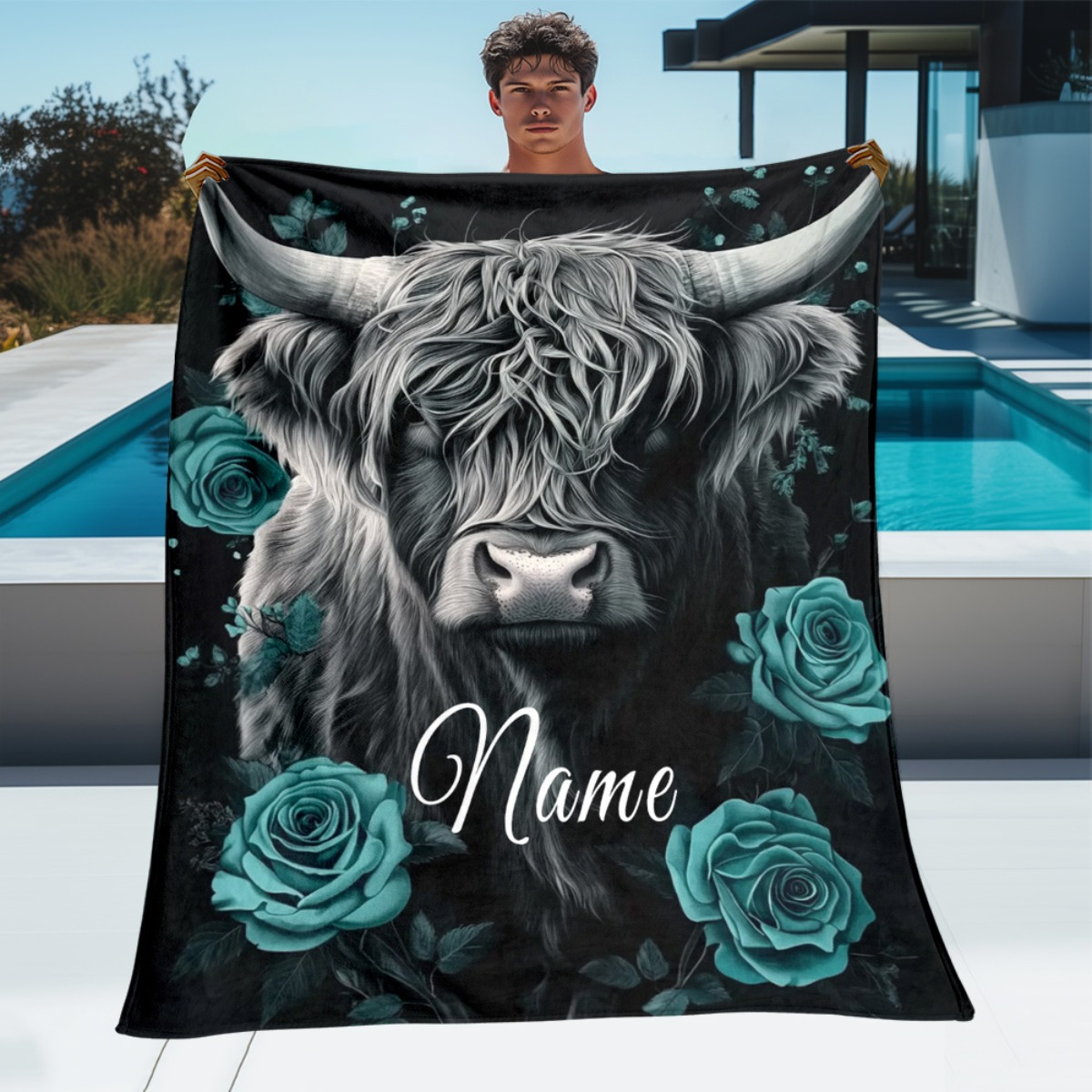 Koc z personalizacją z motywem – Highland Home Textiles recenzja i cena