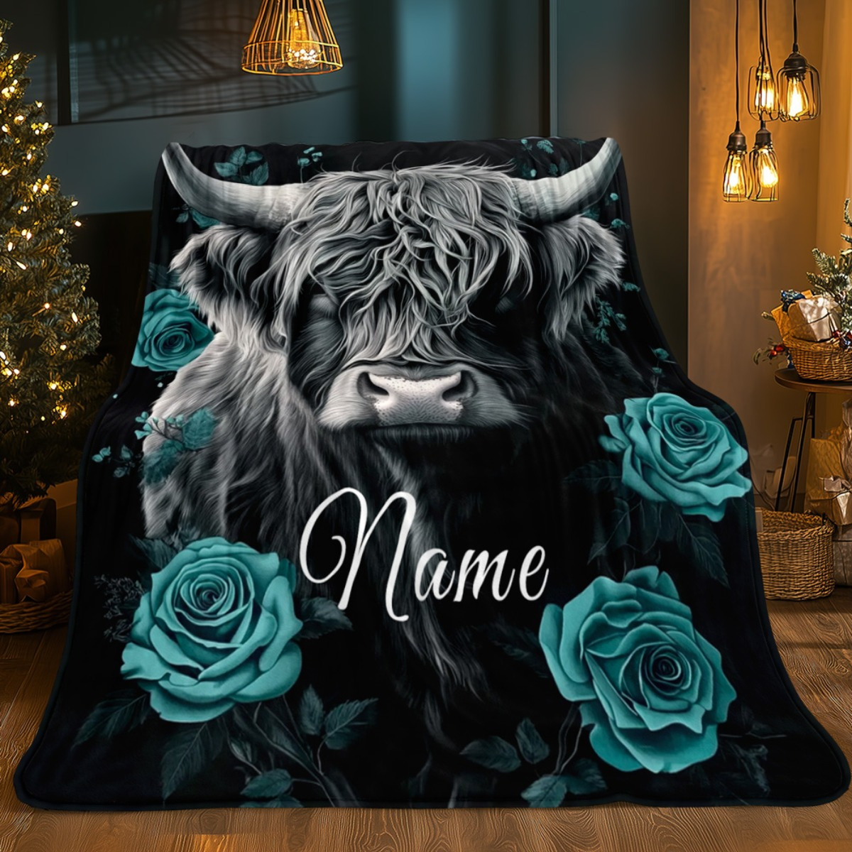 Koc z personalizacją z motywem – Highland Home Textiles recenzja i cena