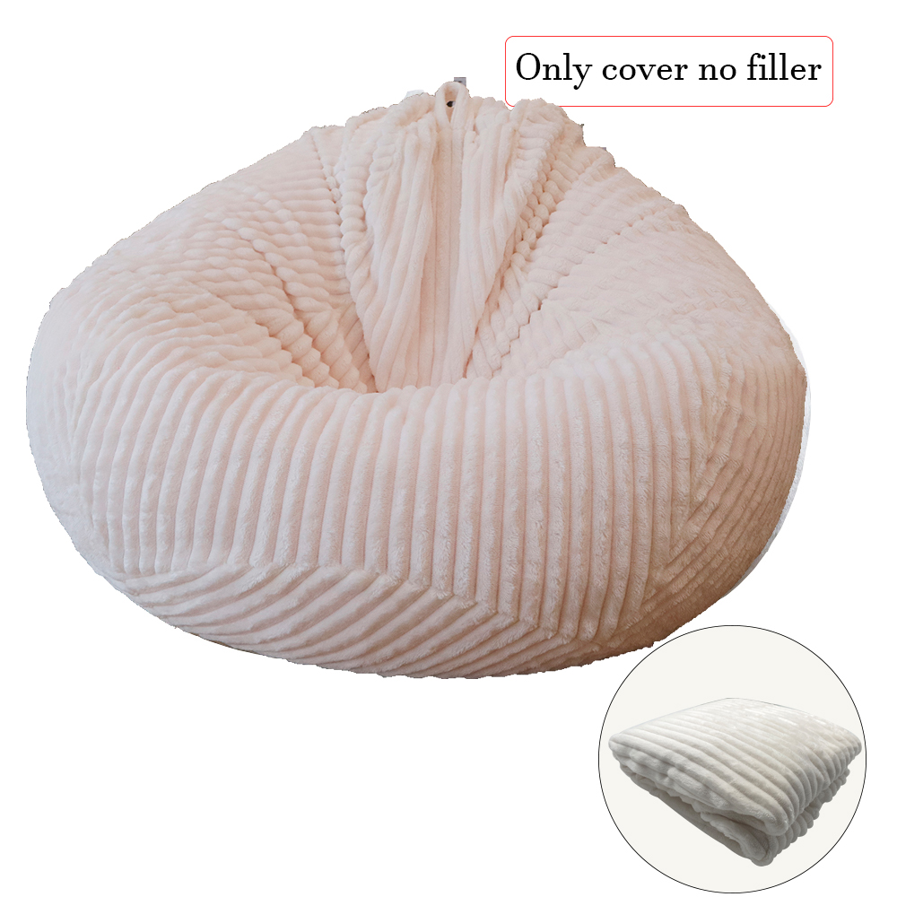Pokrowiec na pufę bez wypełnie – Floor Cushion Pouf recenzja i cena