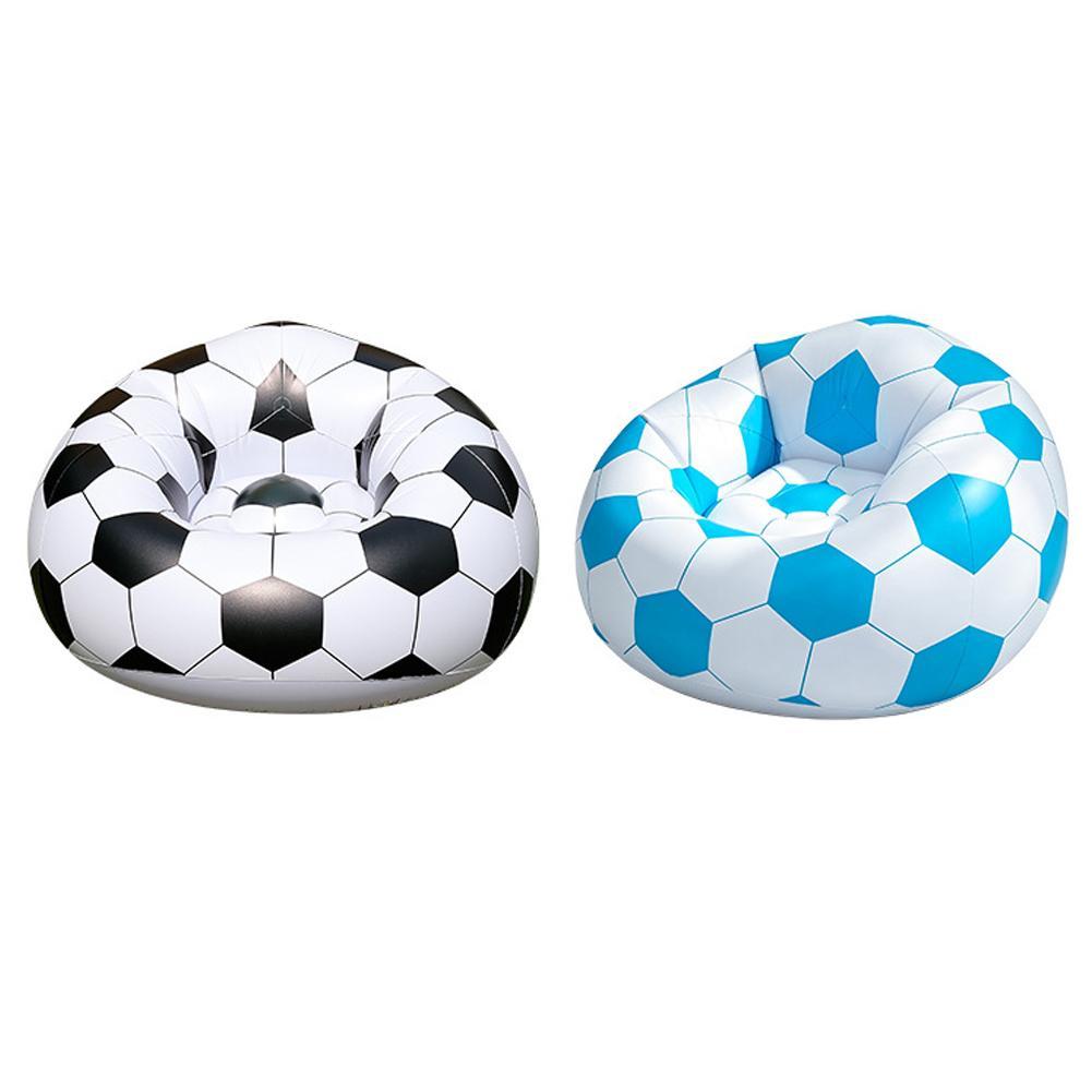 Nadmuchiwana sofa koszykarska  – Floor Cushion Pouf recenzja i cena