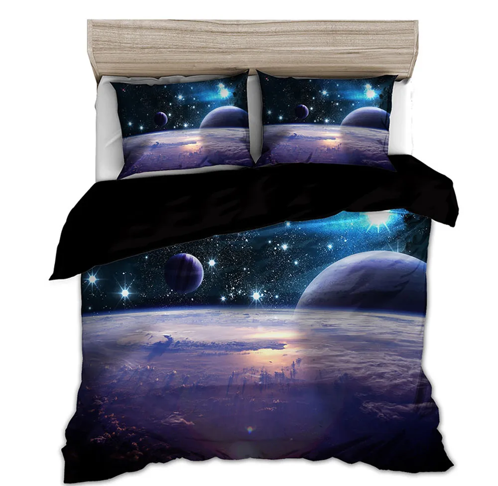 Space star 3d Galaxy kołdra po – Linen Duvet Cover recenzja i cena