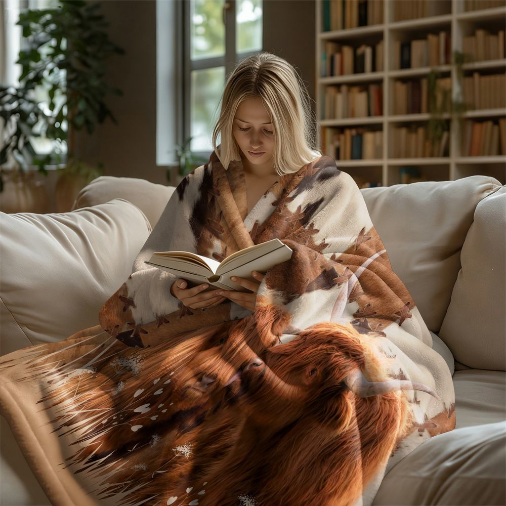 Koc z polaru flanelowego z cyf – Highland Home Textiles recenzja i cena