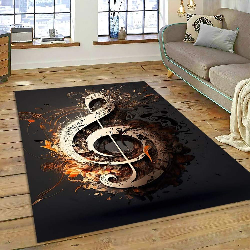 Kolorowy Dywanik z Nutami Muzy – Home Textiles Notes recenzja i cena