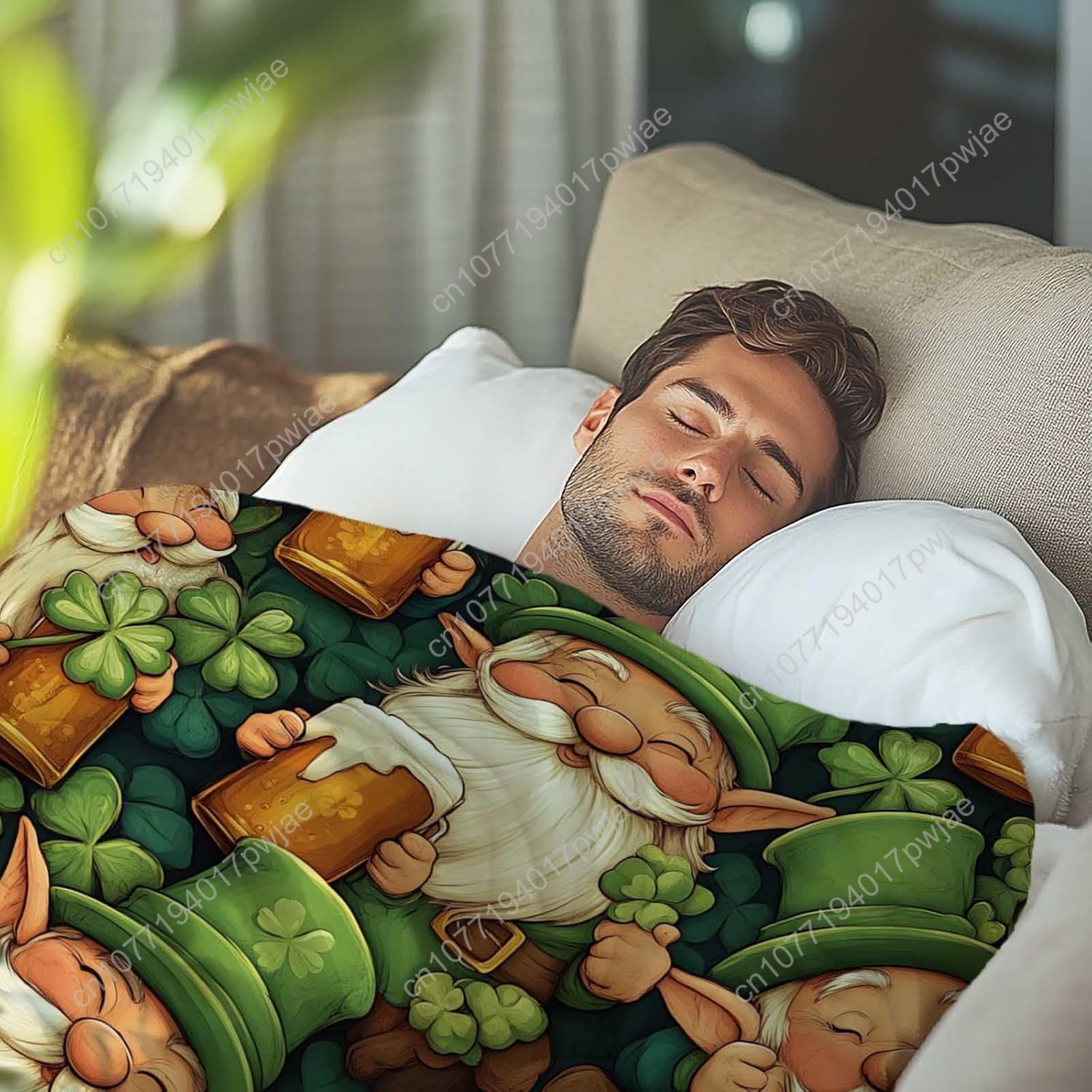 Koc z motywem Świętego Patryka – Home And Textiles Today recenzja i cena