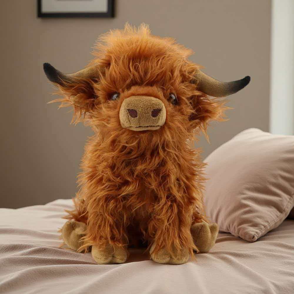 Pluszowa zabawka Highland Bull – Highland Home Textiles recenzja i cena