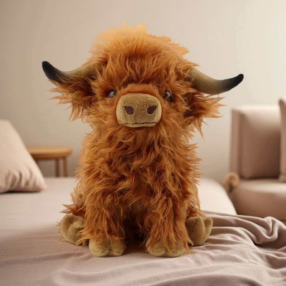 Pluszowa zabawka Highland Bull – Highland Home Textiles recenzja i cena
