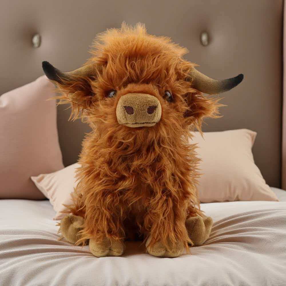 Pluszowa zabawka Highland Bull – Highland Home Textiles recenzja i cena