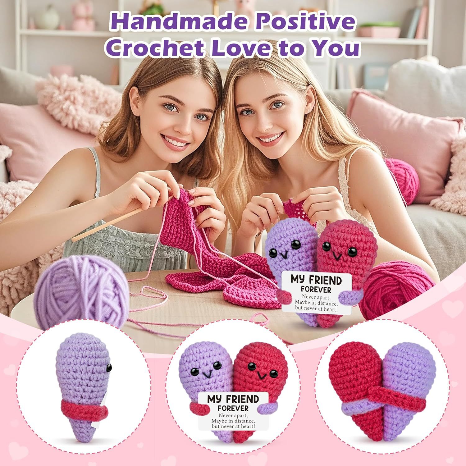 Urocza Szydełkowa Lalka Serce  – Home Textiles Europe recenzja i cena