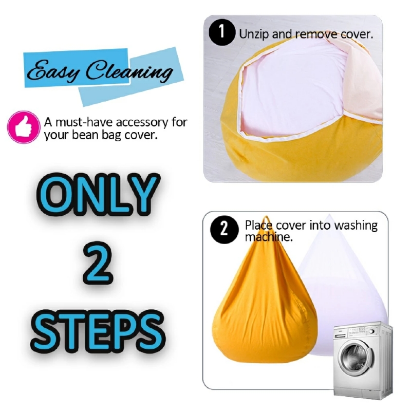 Pokrowiec na pufę, pokrowiec n – Floor Cushion Pouf recenzja i cena