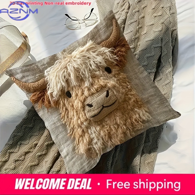 Urocza poszewka na poduszkę z  – Highland Home Textiles recenzja i cena