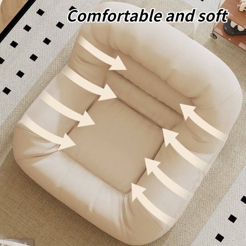 Leniuszki w workach, przenośne – Floor Cushion Pouf recenzja i cena