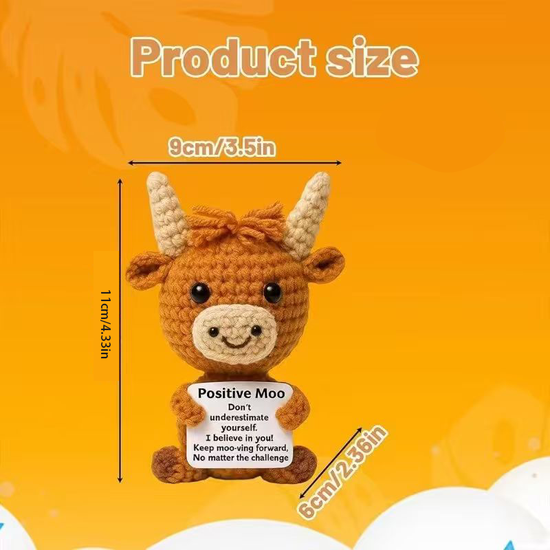 Urocza pluszowa krowa szkocka, – Highland Home Textiles recenzja i cena