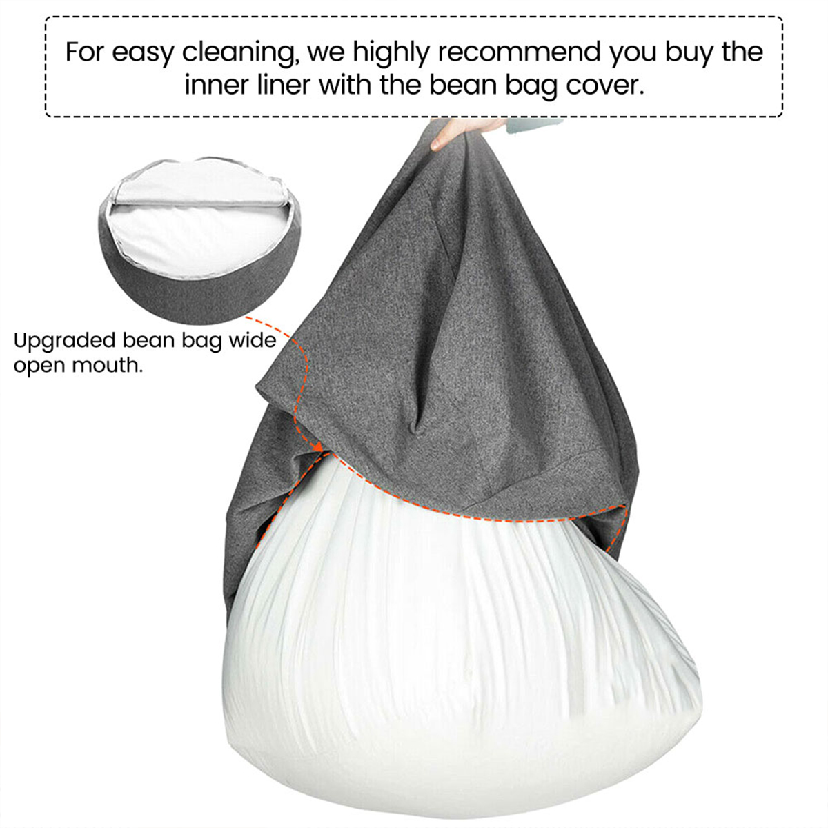Pokrowiec na sofy Zdejmowana d – Floor Cushion Pouf recenzja i cena